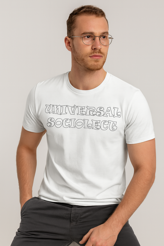 Universal Sociolect Short-Sleeve T-Shirt 100% Cotton